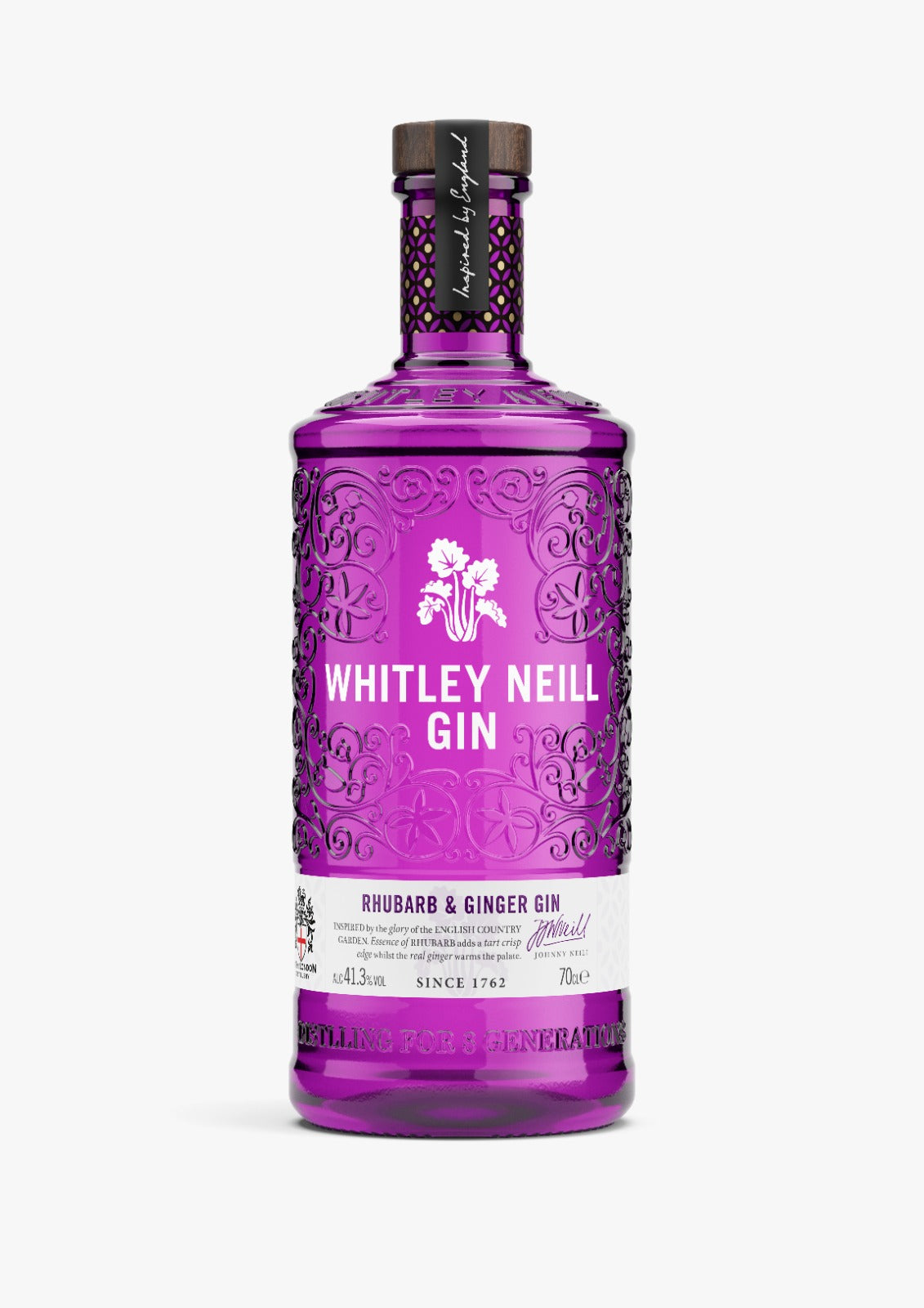Rhubarb & Ginger Gin Whitley Neill, London